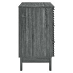 Render 3-Drawer Bachelor's Chest in Charcoal - Image 6