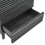 Render 3-Drawer Bachelor's Chest in Charcoal - Image 4