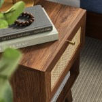 Soma 1-Drawer Nightstand - Image 19