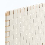 Sparta Weave Vegan Leather Twin Headboard - Image 8