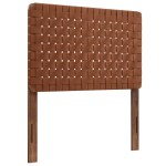 Sparta Weave Vegan Leather Twin Headboard - Image 30