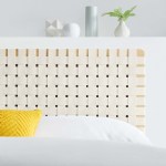 Sparta Weave Vegan Leather Full Headboard - Image 10