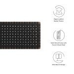 Sparta Weave Wall-Mount Vegan Leather Queen Headboard - Image 18