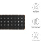 Sparta Weave Wall-Mount Vegan Leather King Headboard - Image 18