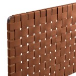 Sparta Weave Wall-Mount Vegan Leather King Headboard - Image 28