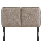 Lindee Boucle Fabric Twin Headboard - Image 15