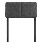 Lindee Boucle Fabric Twin Headboard - Image 30