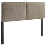 Lindee Boucle Fabric King Headboard - Image 11