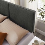 Lindee Boucle Fabric King Headboard - Image 34