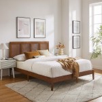 Sirocco Rattan and Wood Queen Platform Bed - Image 26