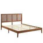 Sirocco Rattan and Wood Queen Platform Bed - Image 20