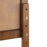 Sirocco Rattan and Wood Queen Platform Bed - Image 24