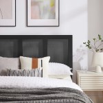 Sirocco Rattan and Wood King Platform Bed - Image 14