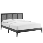 Sirocco Rattan and Wood King Platform Bed - Image 2