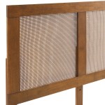 Sirocco Rattan and Wood King Platform Bed - Image 25