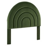 Solana Arched Performance Velvet Twin Headboard - Image 17