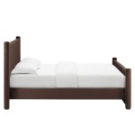 Rael Performance Velvet Queen Platform Bed - Image 16