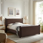 Rael Performance Velvet Queen Platform Bed - Image 19