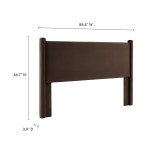 Rael Performance Velvet King Headboard - Image 12