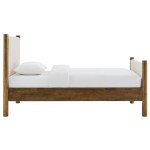 Maven Twin Size Fabric Upholstered Platform Bed - Image 15