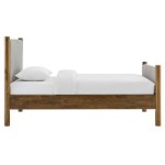 Maven Twin Size Fabric Upholstered Platform Bed - Image 33