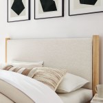 Maven Queen Size Fabric Upholstered Platform Bed - Image 11