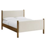 Maven Queen Size Fabric Upholstered Platform Bed - Image 12