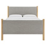 Maven Queen Size Fabric Upholstered Platform Bed - Image 25
