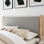 Maven Queen Size Fabric Upholstered Platform Bed - Image 29