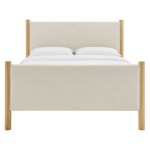 Maven King Size Fabric Upholstered Platform Bed - Image 7