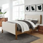 Maven King Size Fabric Upholstered Platform Bed - Image 19