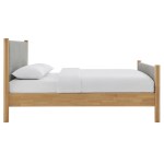 Maven King Size Fabric Upholstered Platform Bed - Image 24