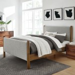 Maven King Size Fabric Upholstered Platform Bed - Image 37