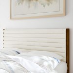 Olea Channel Tufted Boucle Solid Wood Queen Platform Bed - Image 20