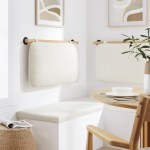 Anela Wall-Mounted Chenille Upholstered Twin Headboard - Image 8