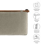 Anela Wall-Mounted Chenille Upholstered Twin Headboard - Image 20