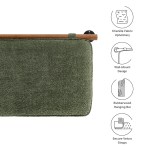 Anela Wall-Mounted Chenille Upholstered Twin Headboard - Image 28