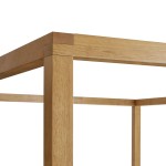 Alva King Wood Canopy Platform Bed - Image 10