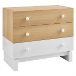 Nolia 3-Drawer Color Block Dresser in Oak White - Image 8