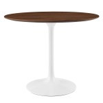 Lippa 36" Round Wood Dining Table - Image 7