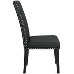 Parcel Dining Faux Leather Side Chair - Image 5