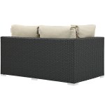 Sojourn Outdoor Patio Sunbrella® Left Arm Loveseat - Image 2