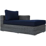 Summon 5 Piece Outdoor Patio Sunbrella® Sectional Set - Image 5
