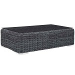 Summon 3 Piece Outdoor Patio Sunbrella® Sectional Set - Image 2