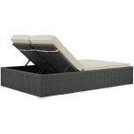 Sojourn Outdoor Patio Sunbrella® Double Chaise - Image 2
