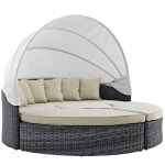 Summon Canopy Outdoor Patio Sunbrella® Daybed - Image 5