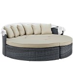 Summon Canopy Outdoor Patio Sunbrella® Daybed - Image 4