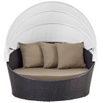 Convene Canopy Outdoor Patio Daybed - Image 2
