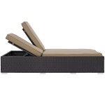 Convene Double Outdoor Patio Chaise - Image 3