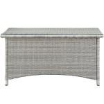 Bridge 4 Piece Outdoor Patio Patio Conversation Set - Image 2